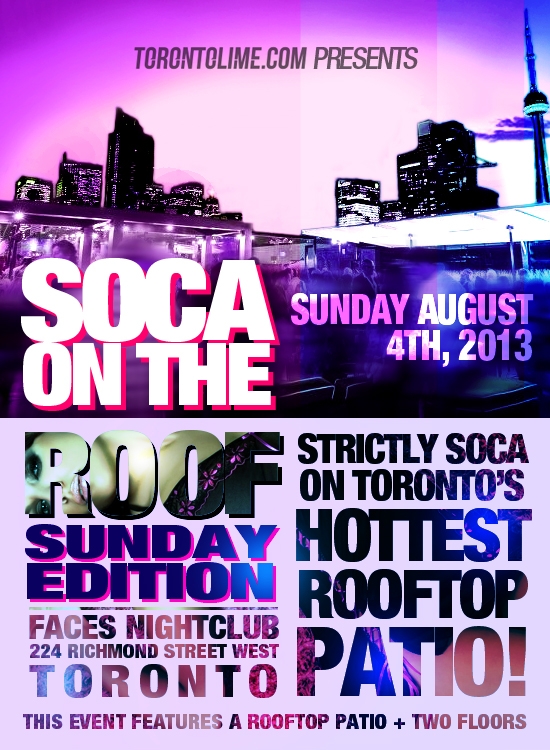 Soca on the Roof Sunday Edition